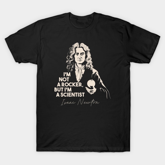 ISAAC NEWTON T-Shirt by Yopi